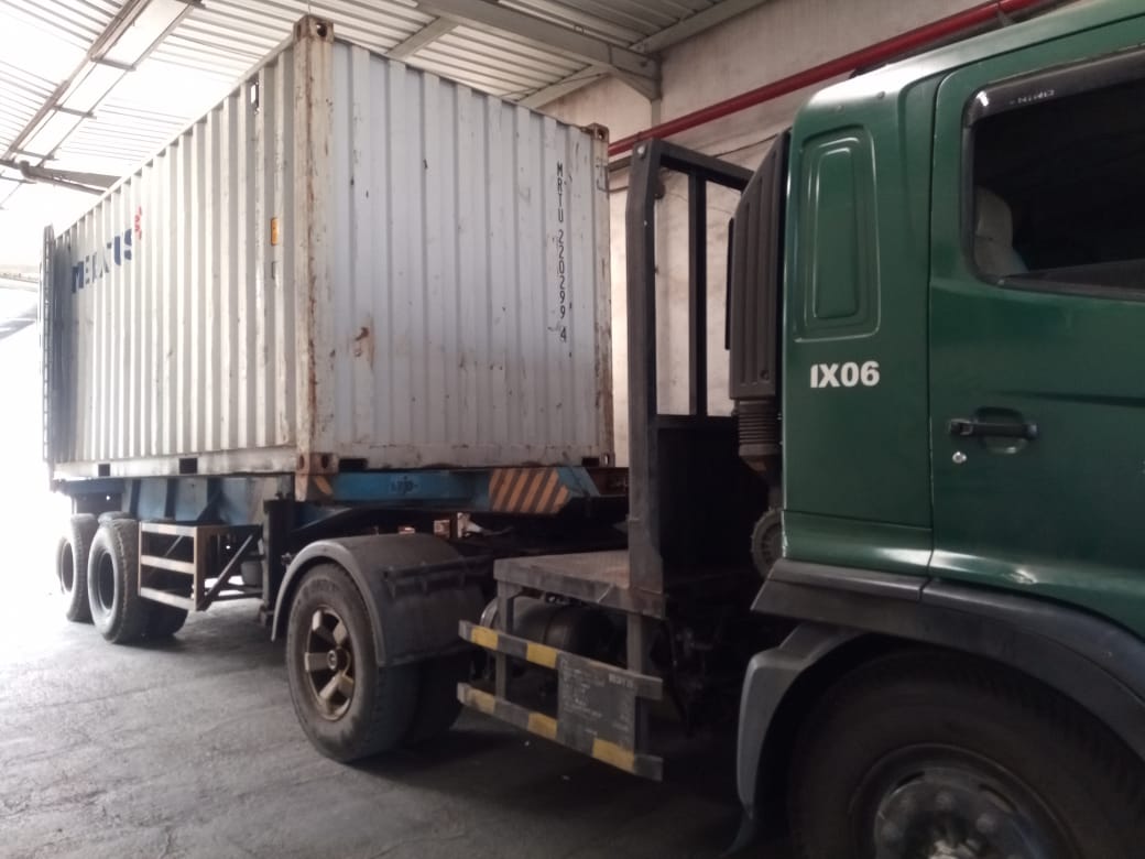 Ekspedisi via container Pangkalan Bun ke Surabaya