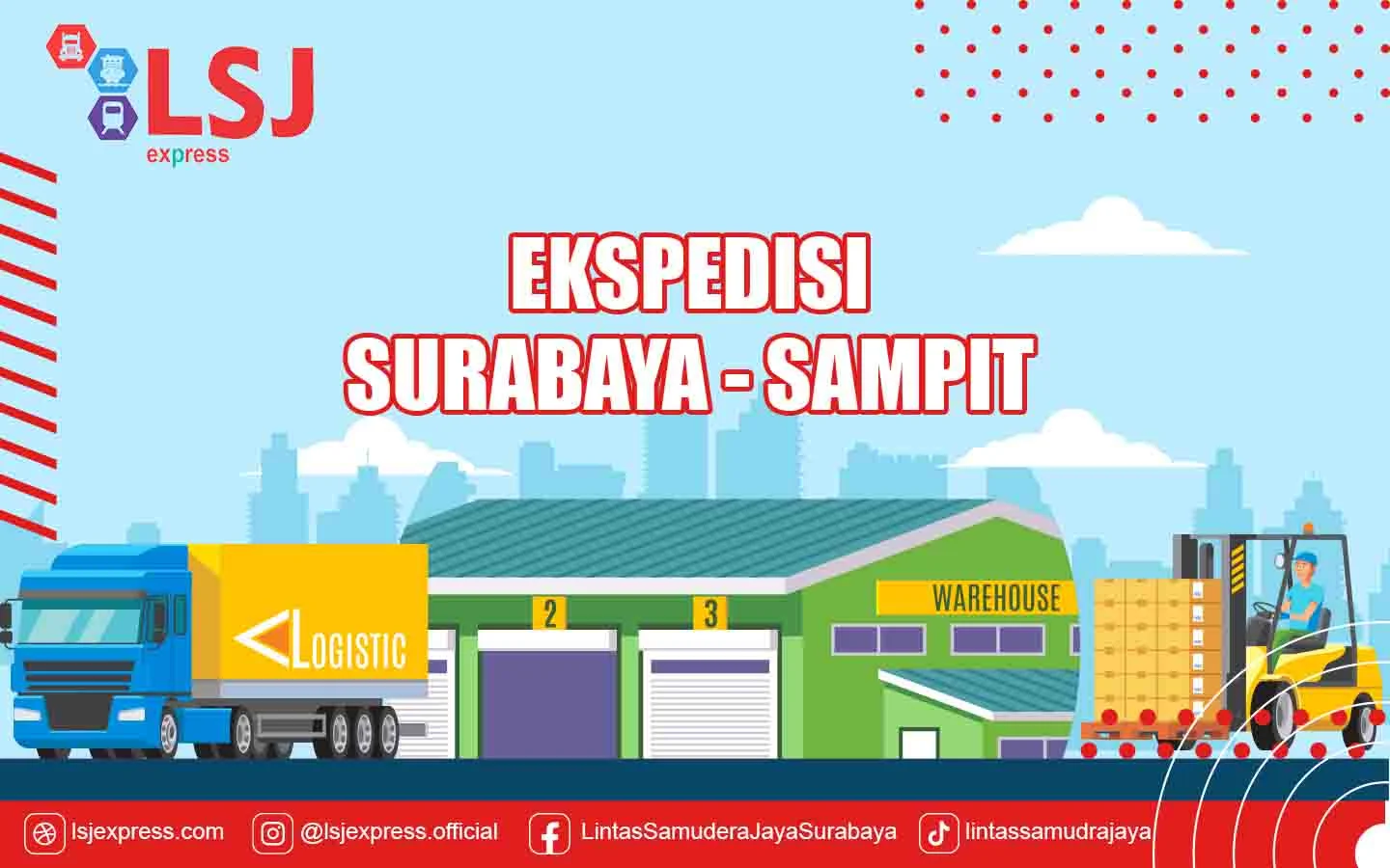 Ekspedisi pengiriman barang Surabaya ke Sampit