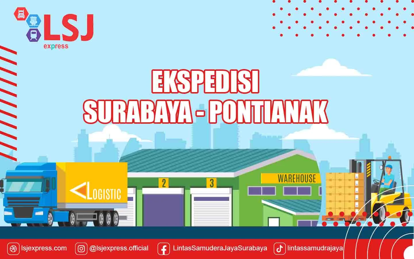 Ekspedisi pengiriman barang Surabaya Pontianak