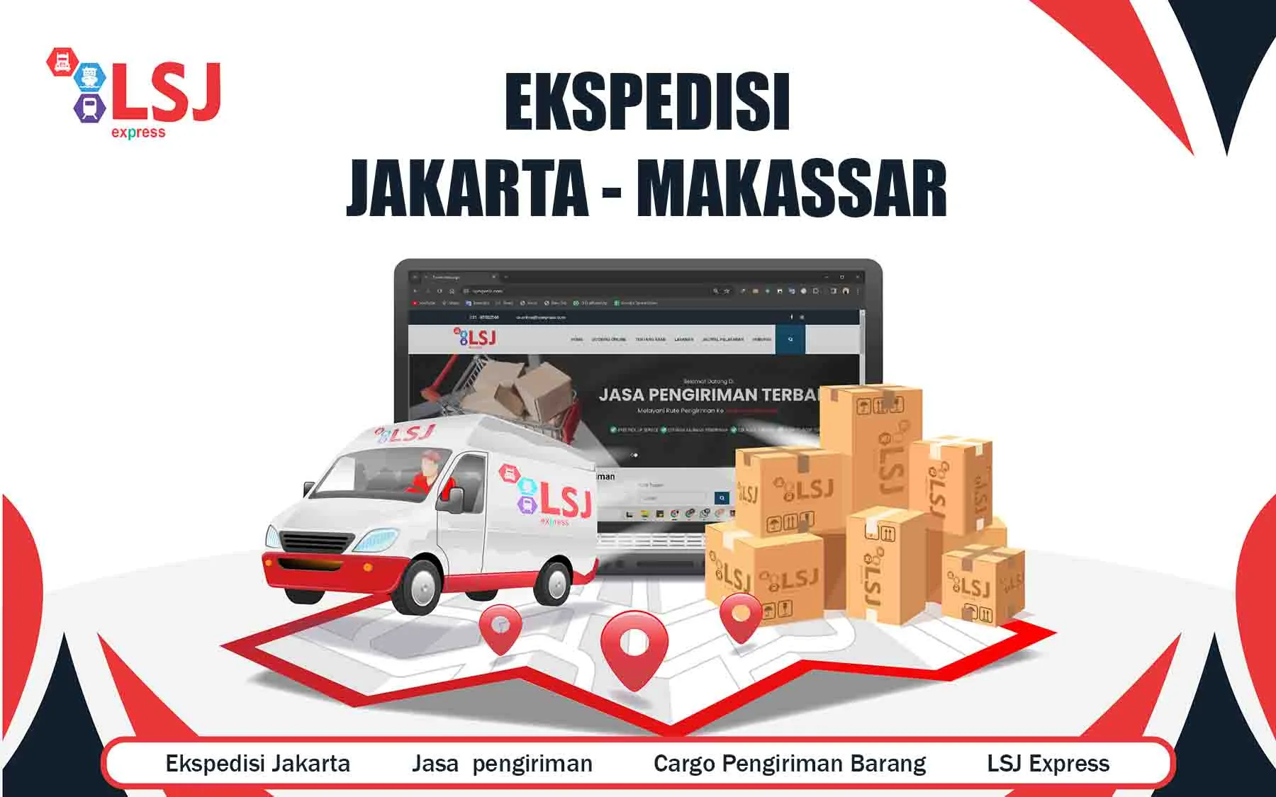 Ekspedisi Jakarta Makassar Sulawesi