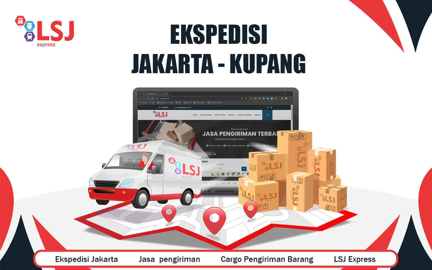 Jasa ekspedisi pengiriman dari Jakarta ke Kupang