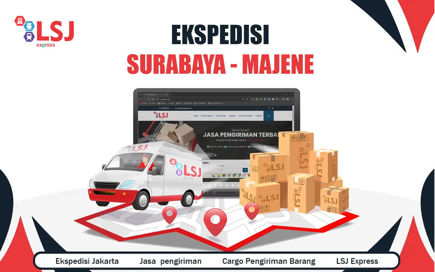Ekspedisi Pengiriman Barang Surabaya Ke Majene