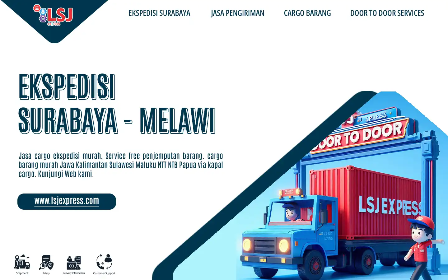 Ekspedisi pengiriman barang Surabaya ke Melawi