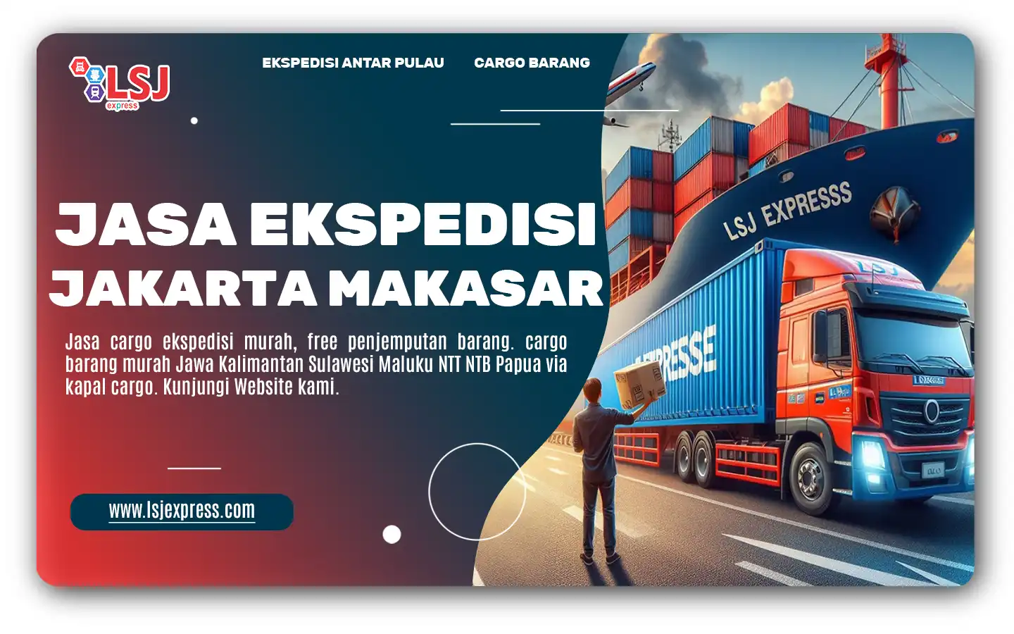 Jasa Ekspedisi pengiriman barang dari Jakarta ke Makassar