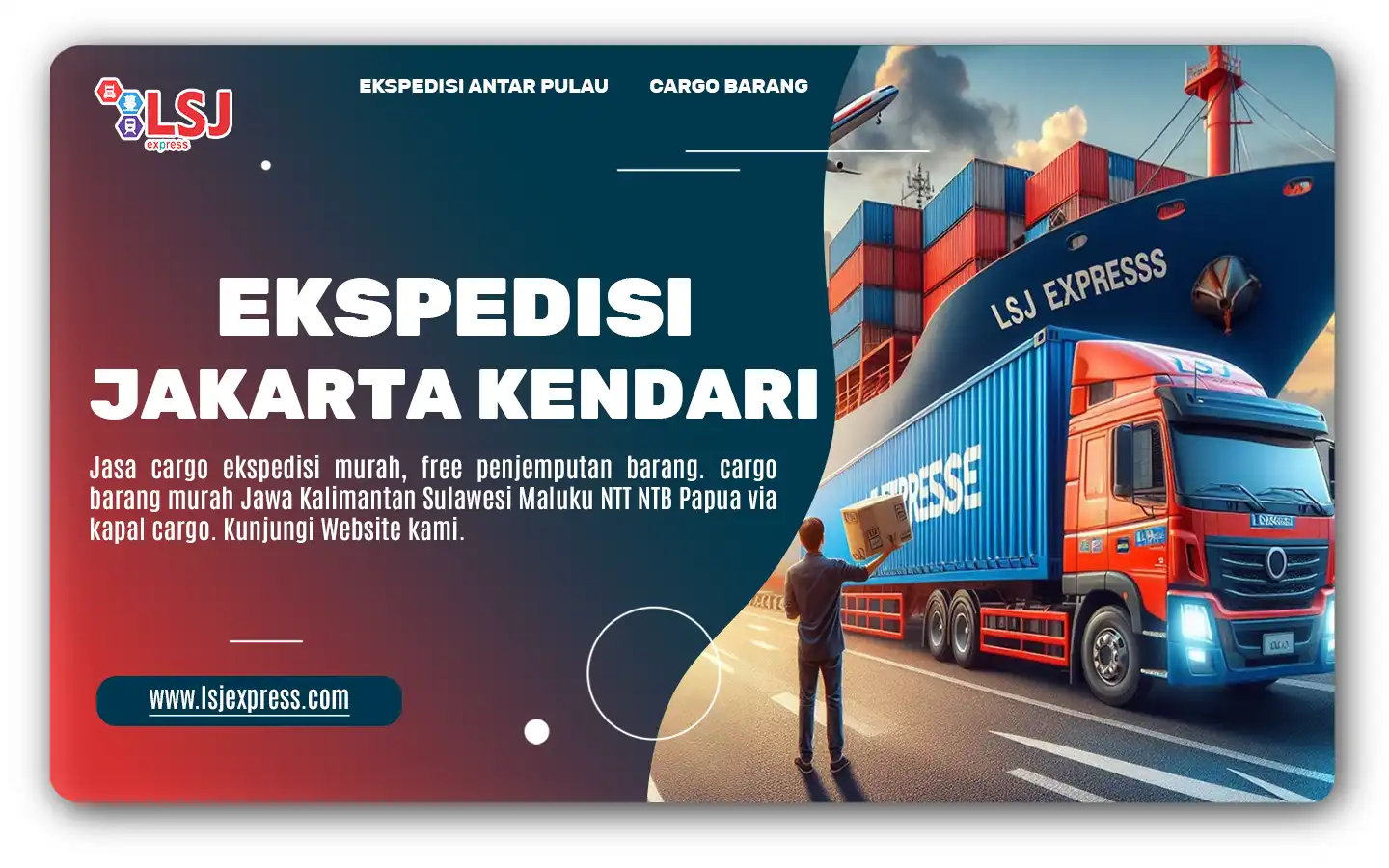 Jasa pengiriman barang murah dari Jakarta ke Kendari
