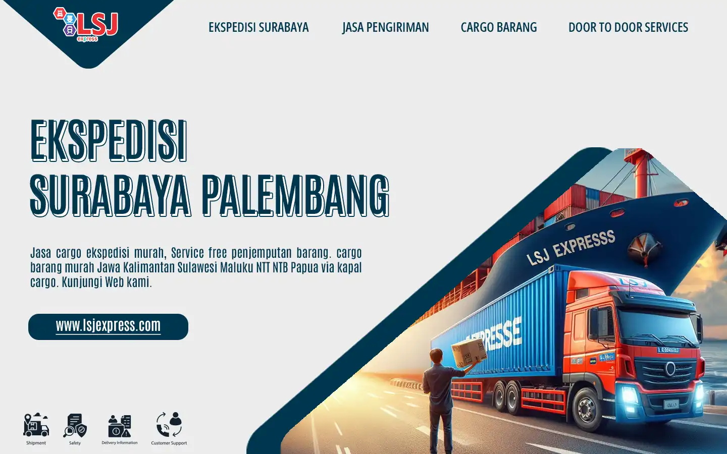Ekspedisi Surabaya Palembang