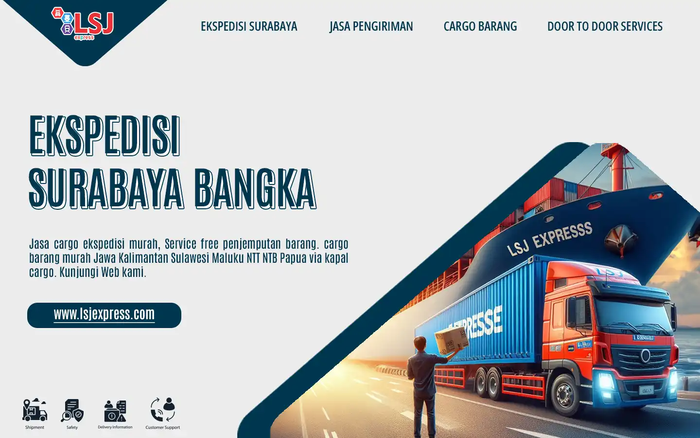 Ekspedisi Surabaya Bangka Murah