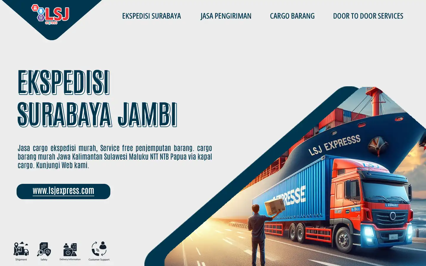 Ekspedisi Surabaya Jambi Murah