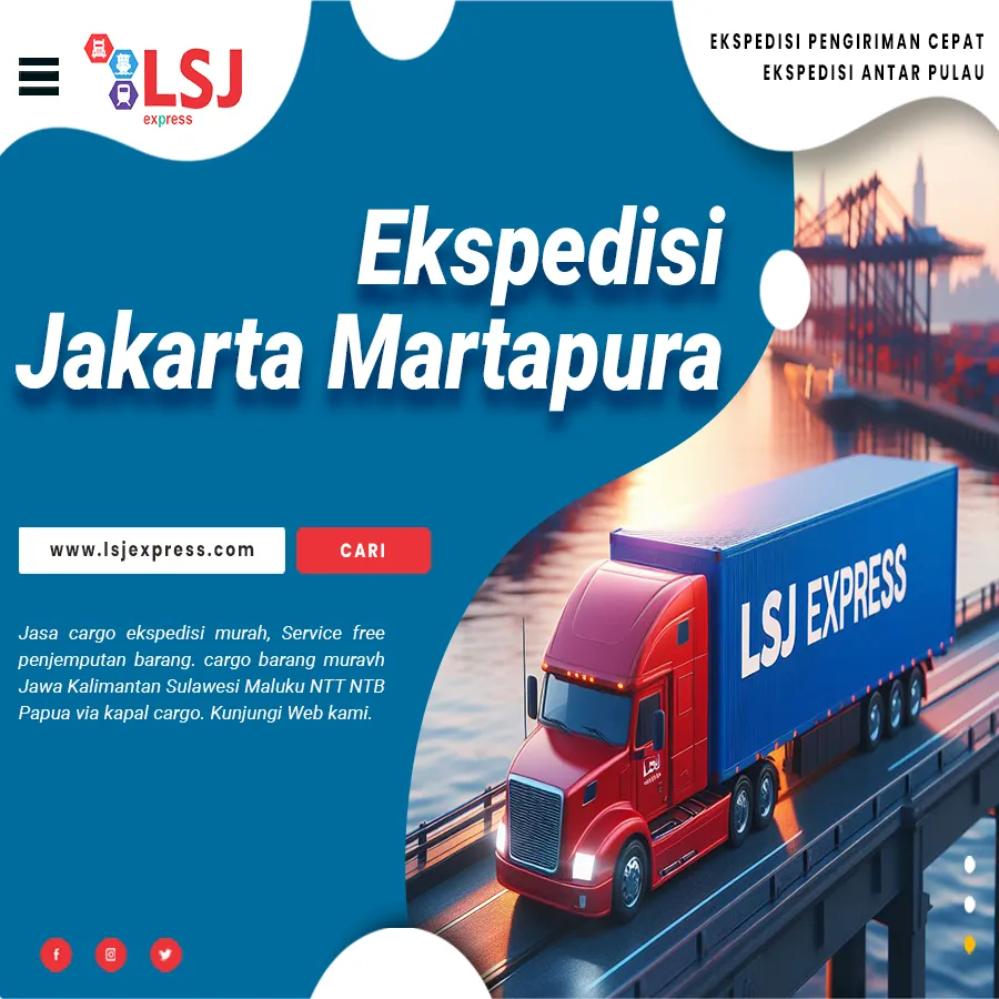 Ekspedisi Jakarta Martapura Murah