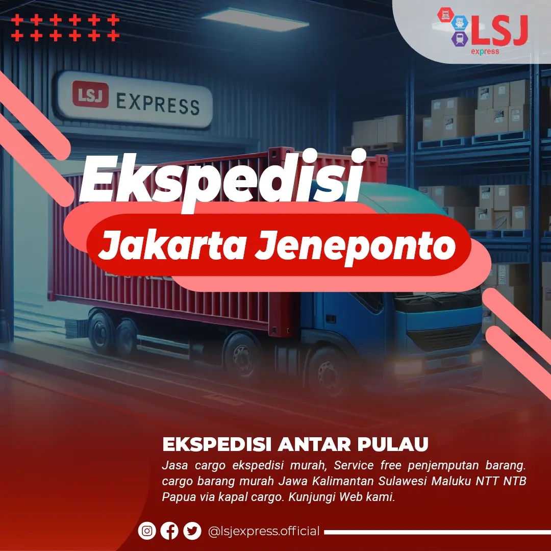 Ekspedisi Jakarta Jeneponto Sulawesi