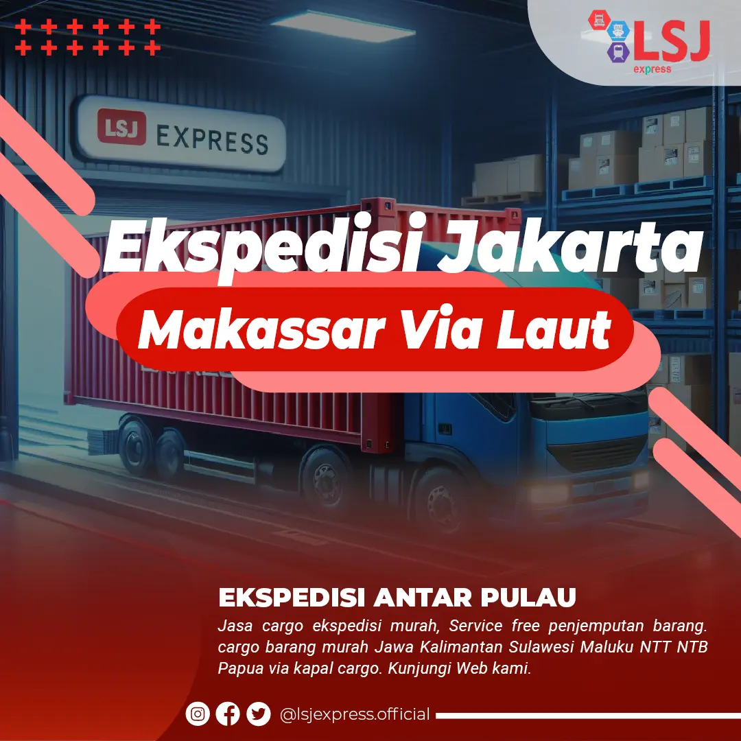 Ekspedisi Jakarta Makassar Via Laut