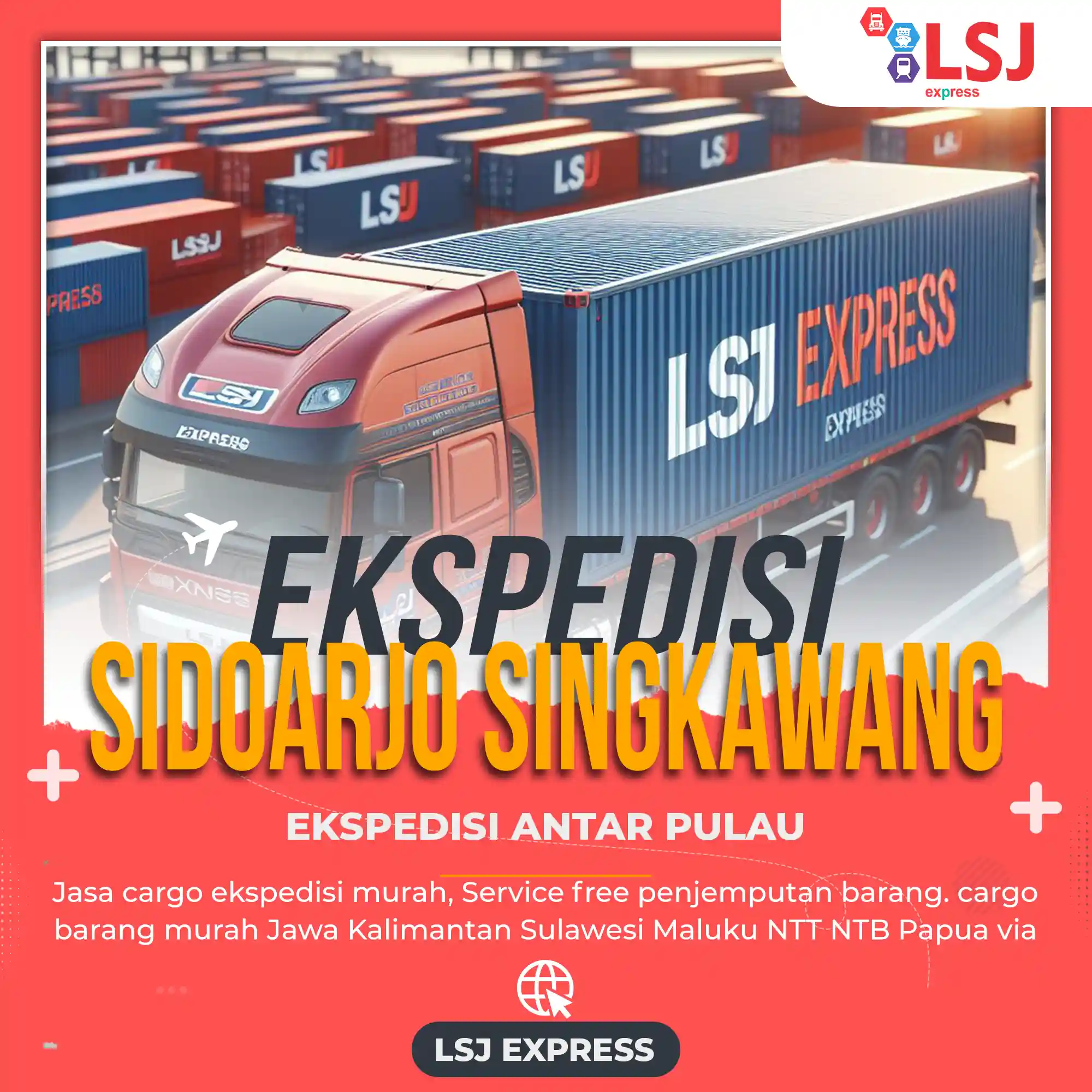 Ekspedisi Pengiriman Barang Sidoarjo ke Singkawang