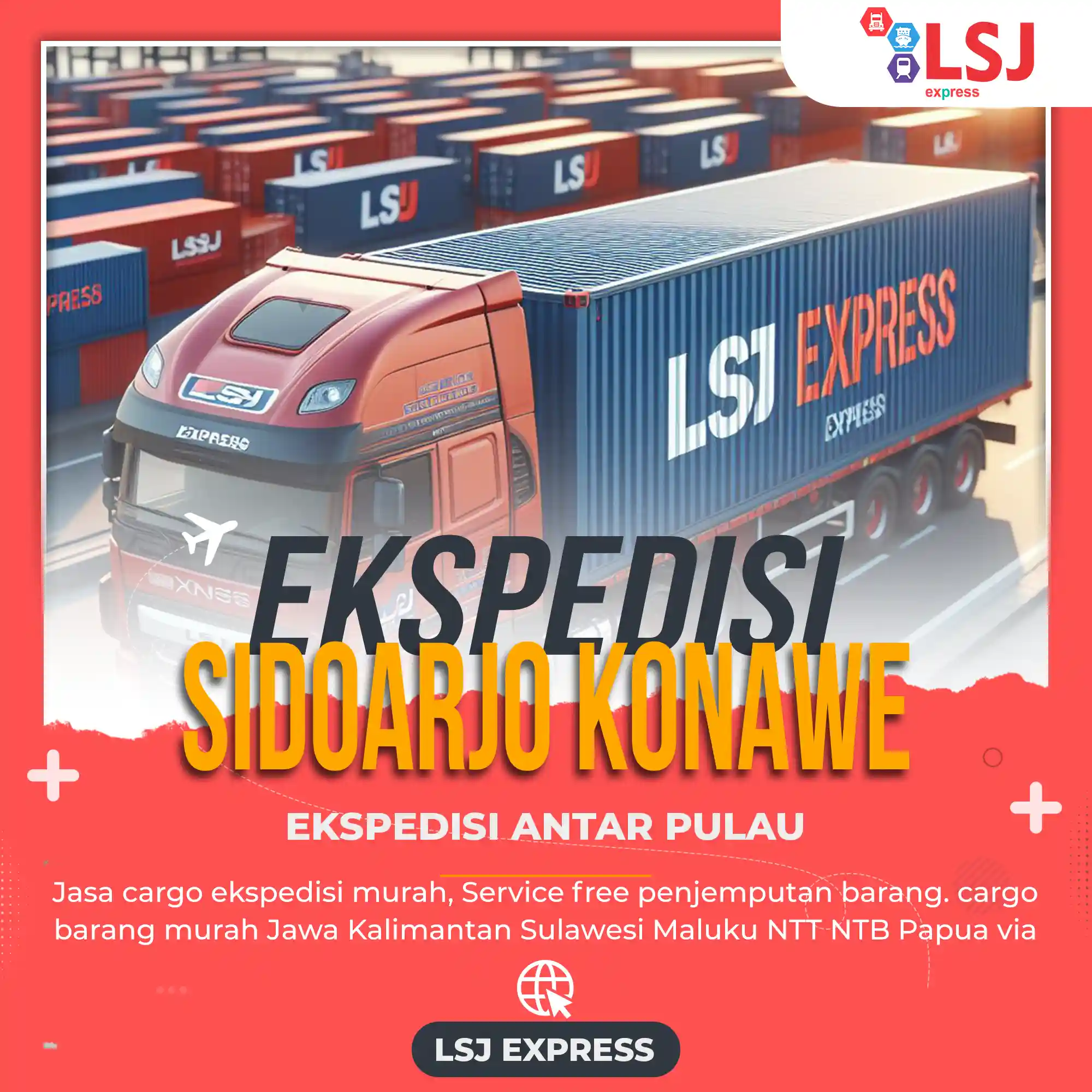 Ekspedisi Pengiriman Barang Sidoarjo ke Konawe