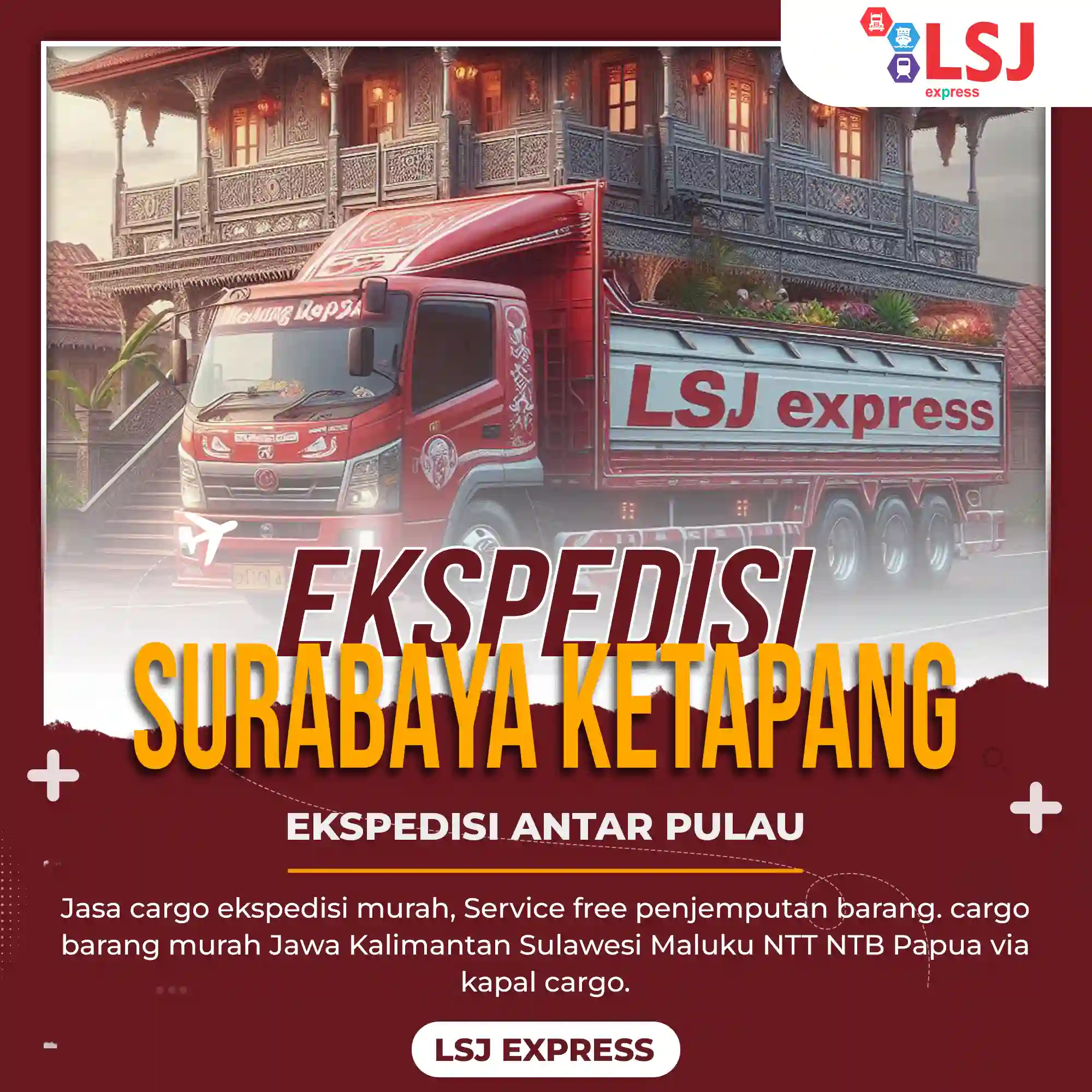 Jasa Ekspedisi Pengiriman Barang Surabaya Ketapang