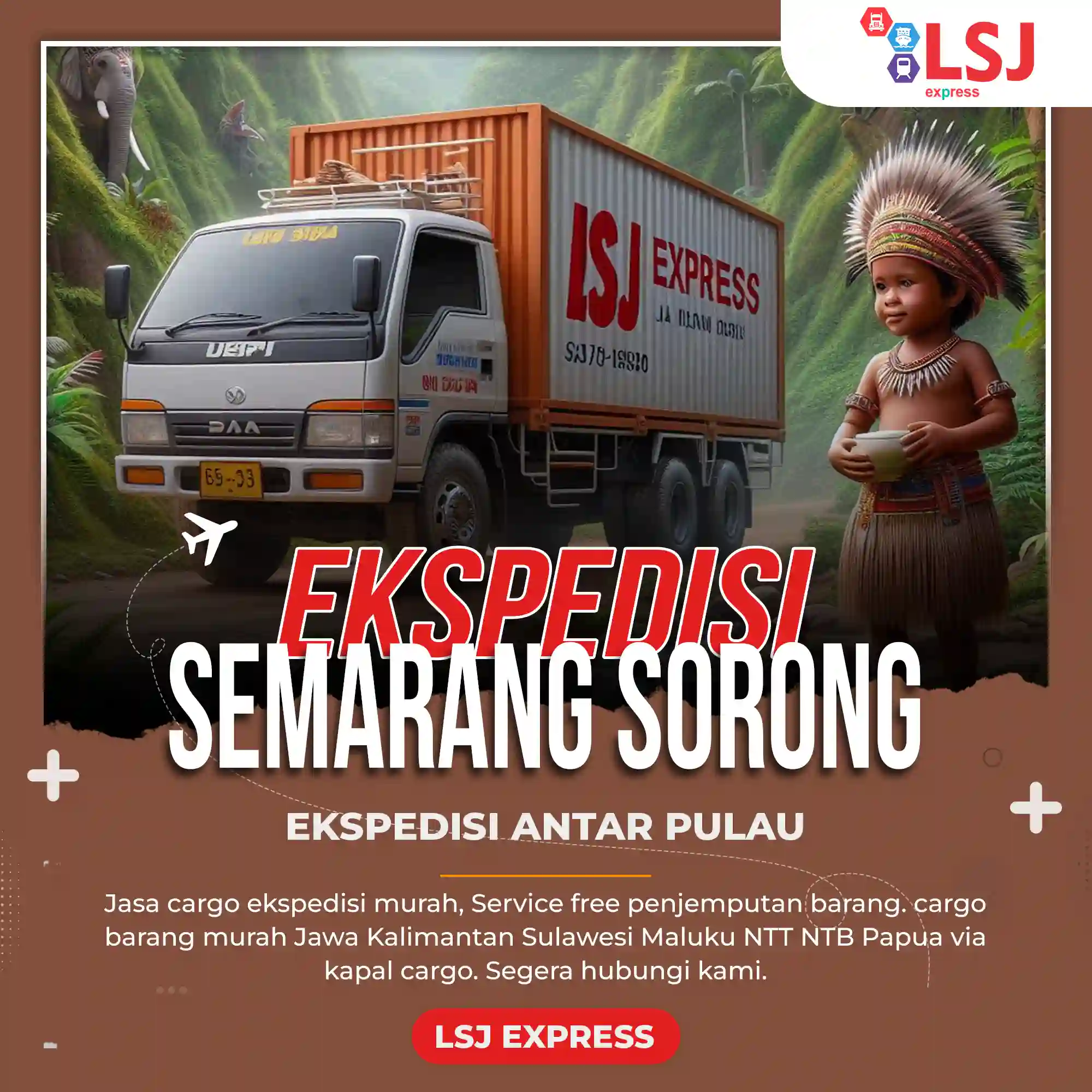 Ekspedisi Semarang Sorong