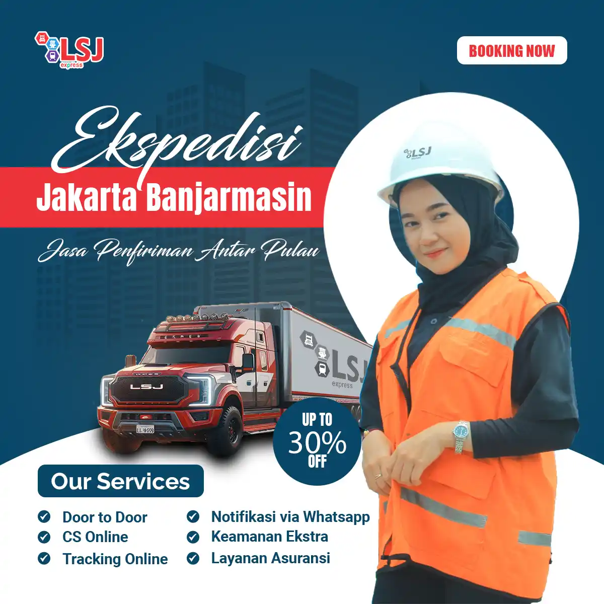 EKSPEDISI JAKARTA BANJARMASIN KALIMANTAN SELATAN