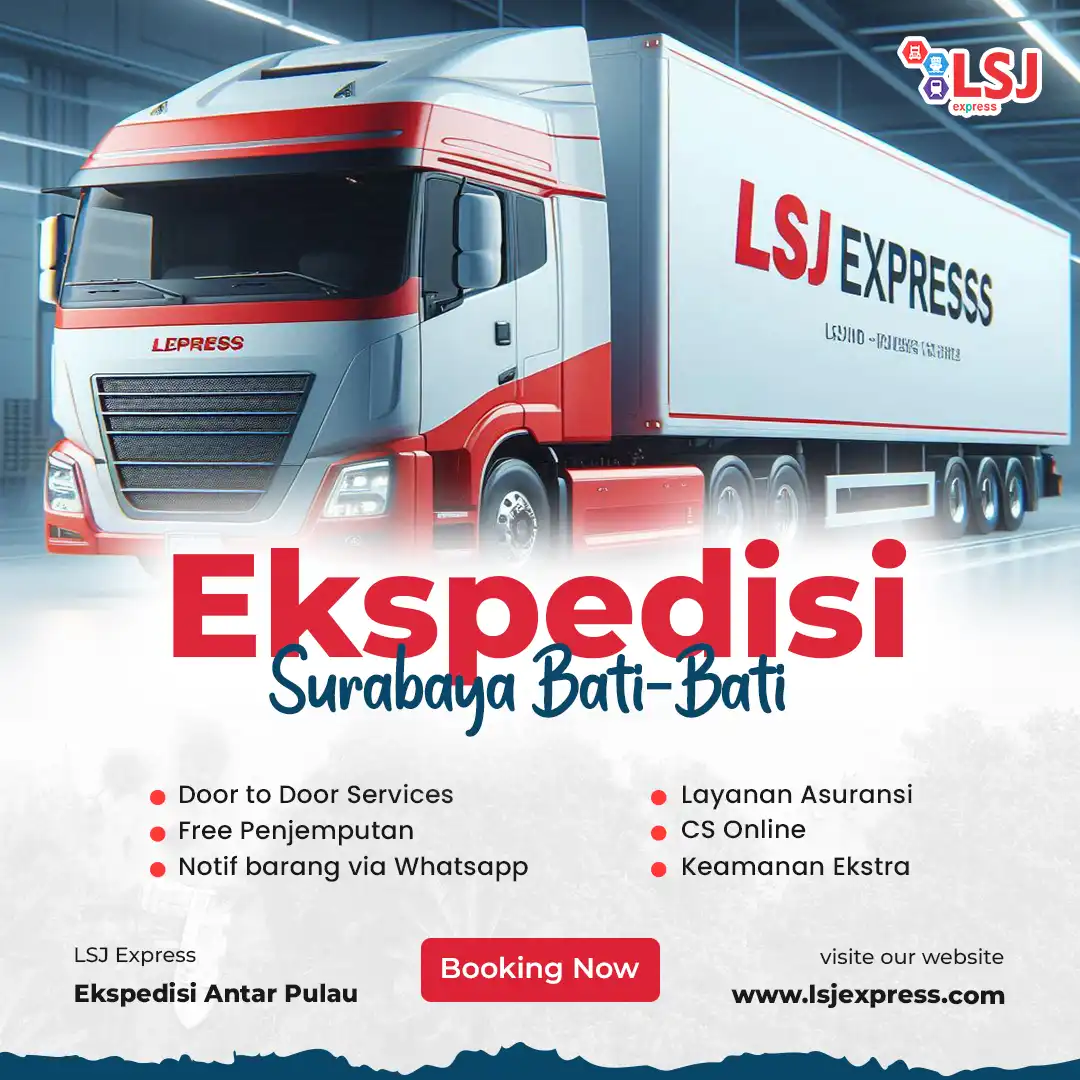 Ekspedisi Pengiriman Barang Surabaya ke Bati - Bati