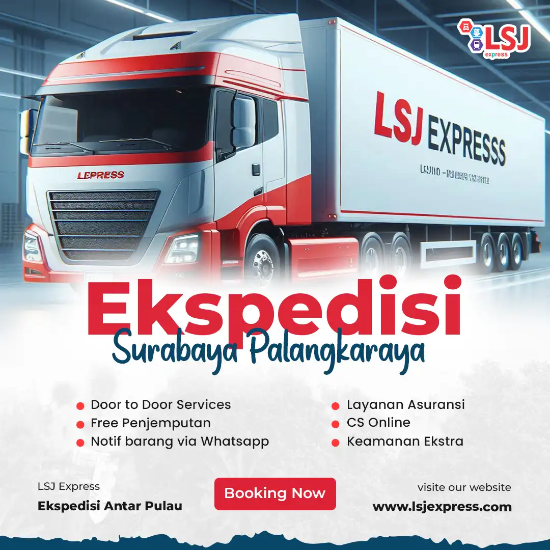 Ekspedisi pengiriman barang Surabaya ke Palangkaraya