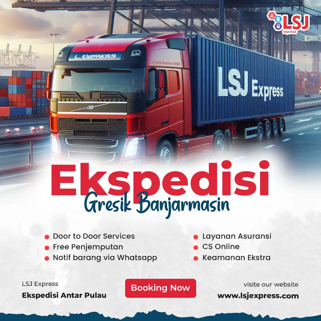 JASA PENGIRIMAN BARANG GRESIK BANJARMASIN