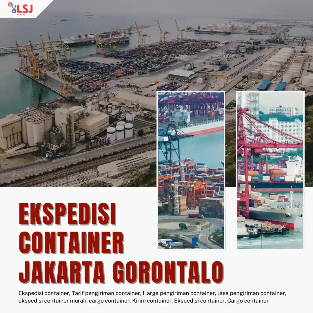 Ekspedisi Murah via Kontainer dari Jakarta ke Gorontalo