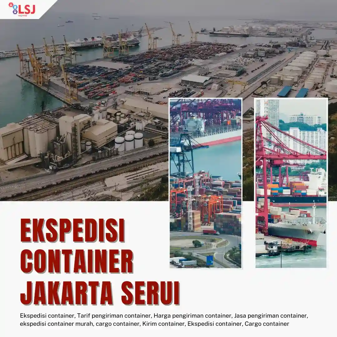 Ekspedisi Pengiriman Barang Via Container Jakarta ke Serui