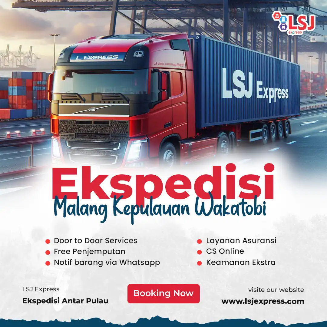 Jasa ekspedisi pengiriman dari Malang ke Kepulauan Wakatobi