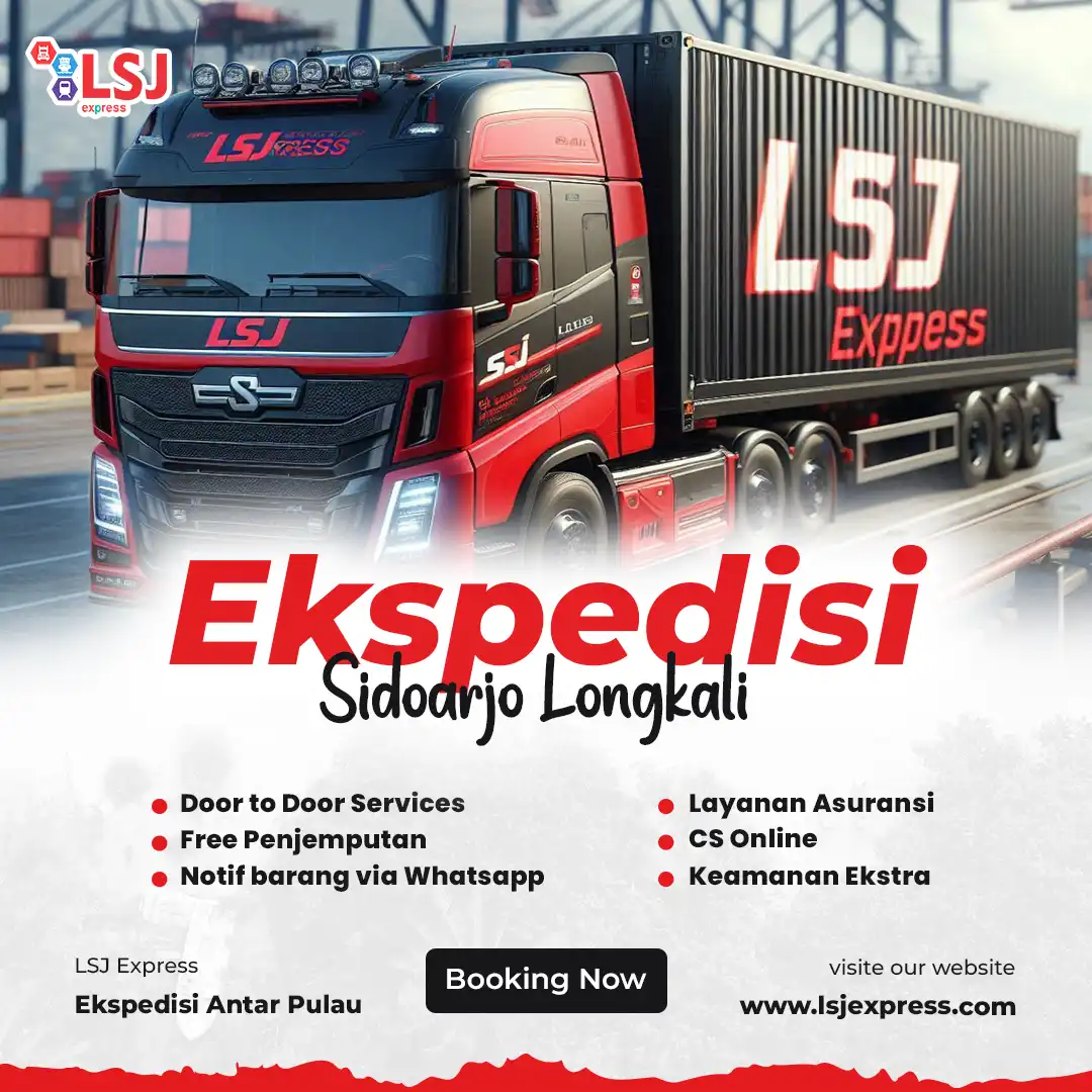 Ekspedisi Sidoarjo ke Longkali Kalimantan Timur