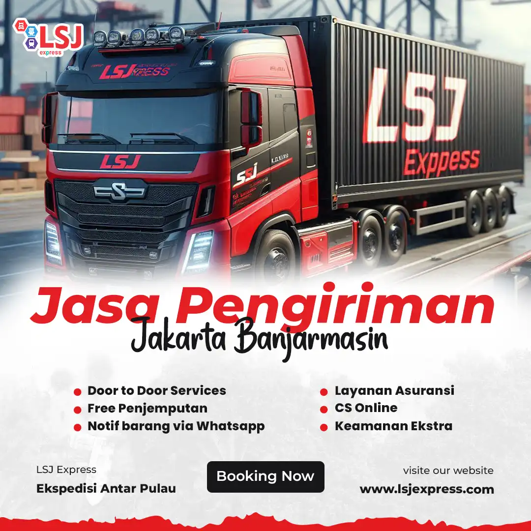 Jasa ekspedisi pengiriman barang murah dari Jakarta ke Banjarmasin