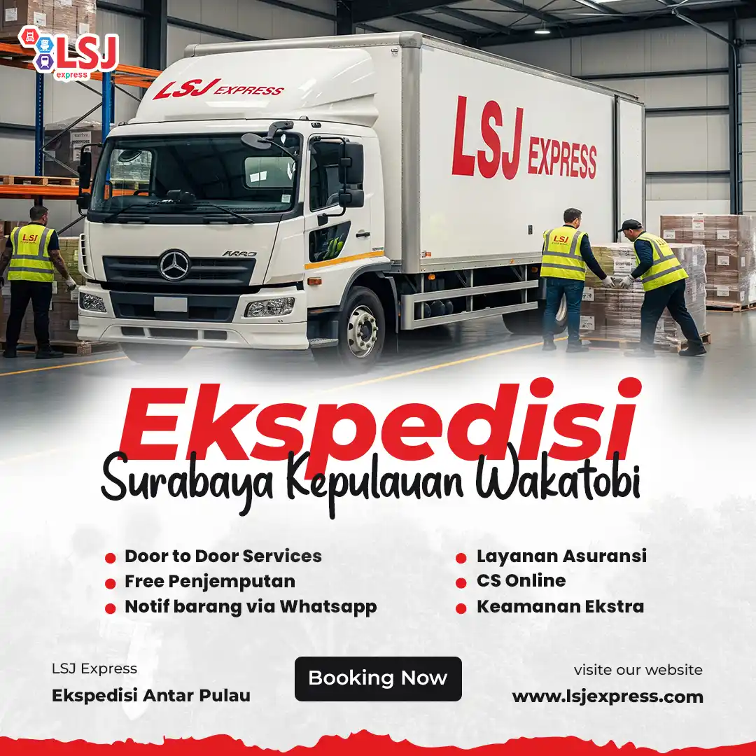 EKSPEDISI SURABAYA KEPULAUAN WAKATOBI