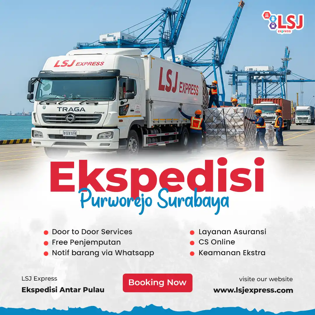 Ekspedisi Purworejo Surabaya Murah