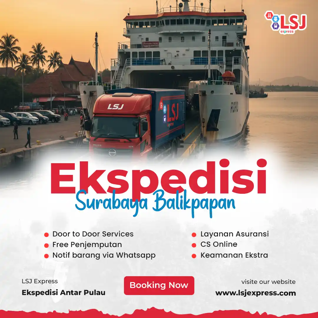 Jasa Ekspedisi Surabaya Ke Balikpapan