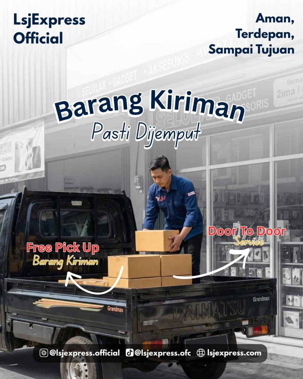 Kirim Barang Bisa di Jemput Kerumah