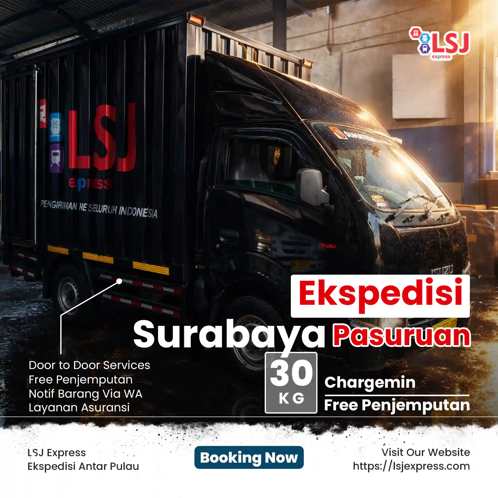 Ekspedisi Surabaya Pasuruan Rp 1.800/Kg Min 30K Murah & Cepat