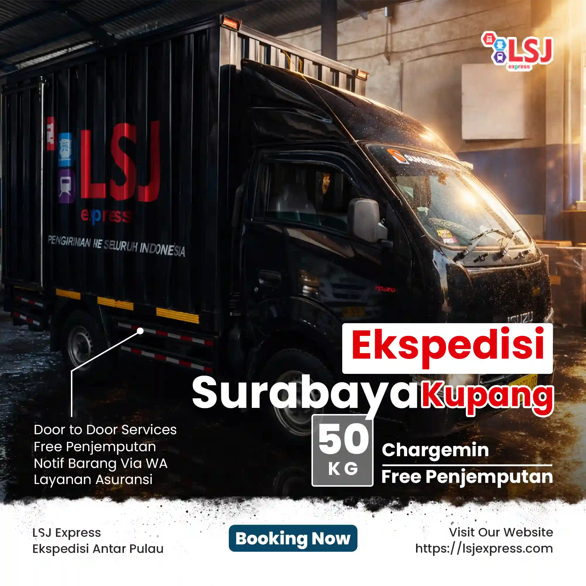 Cargo Surabaya Kupang Murah Tarif Baru 2026: Lebih Murah