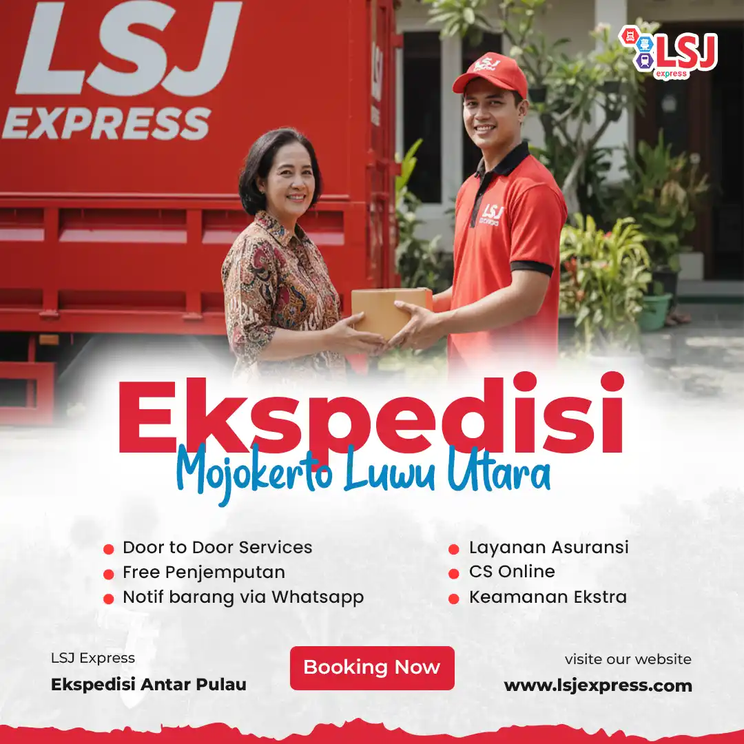Ekspedisi Pengiriman Barang Mojokerto ke Luwu Utara