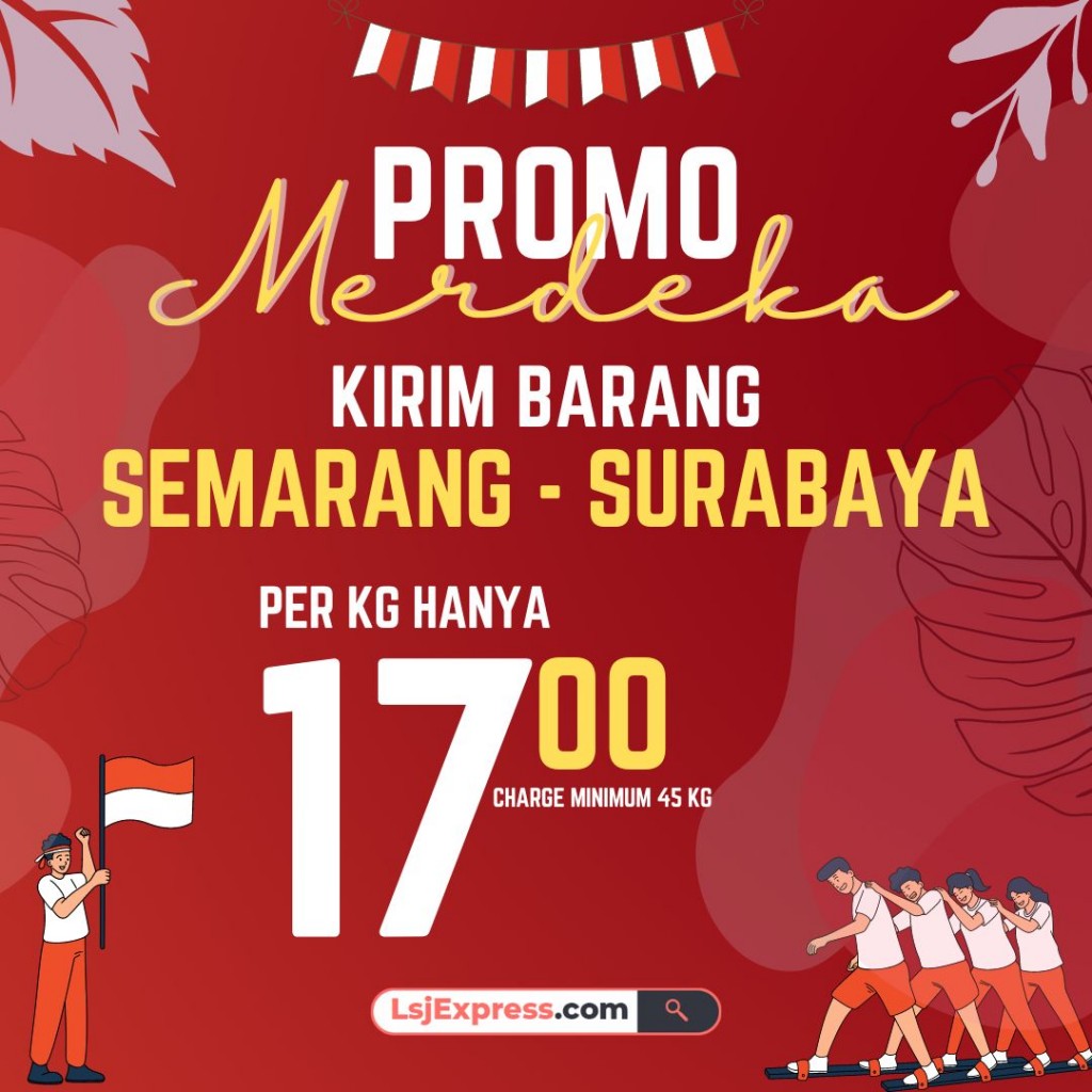 Promo Merdeka Untuk Rute Semarang ke Surabaya